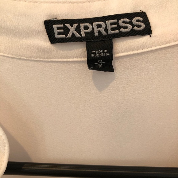 Express White Shirt Sz Small - Picture 2 of 6
